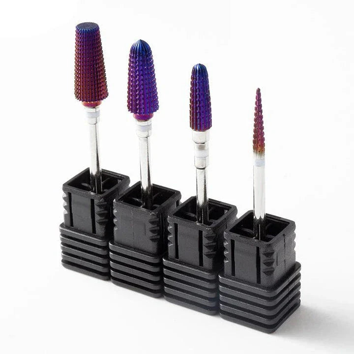 High precision tungsten steel nail drill bit for salon-quality manicures at home