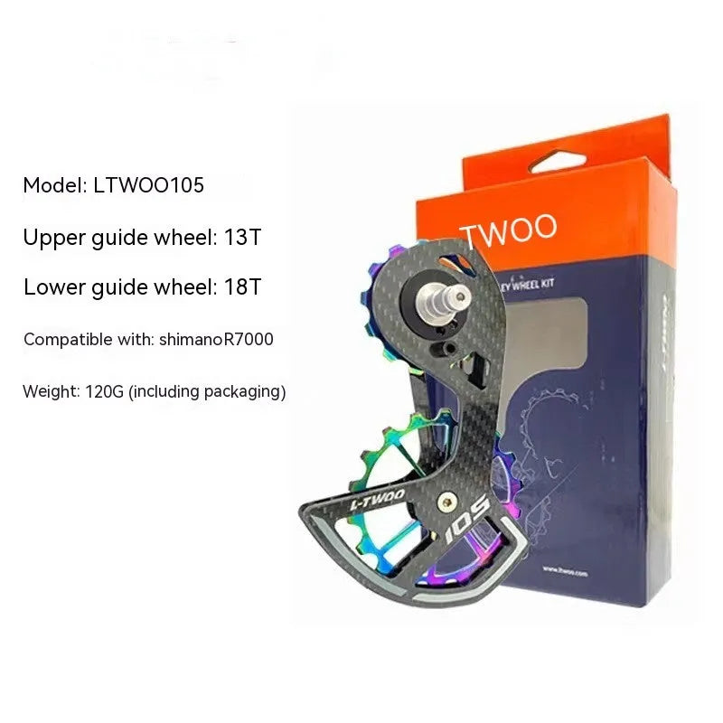 LTWOO 105 bicycle rear derailleur pulley wheels with 13T upper and 18T lower jockey wheels