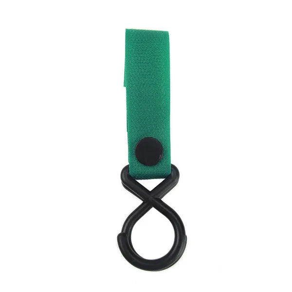 Nylon luggage velcro hook showing velcro closure and available in 18 different colours for bag identification