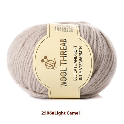 Hand-woven scarf sweater thread roll in domestic wool yarn for baby knitting projects with 10-needle compatibility
