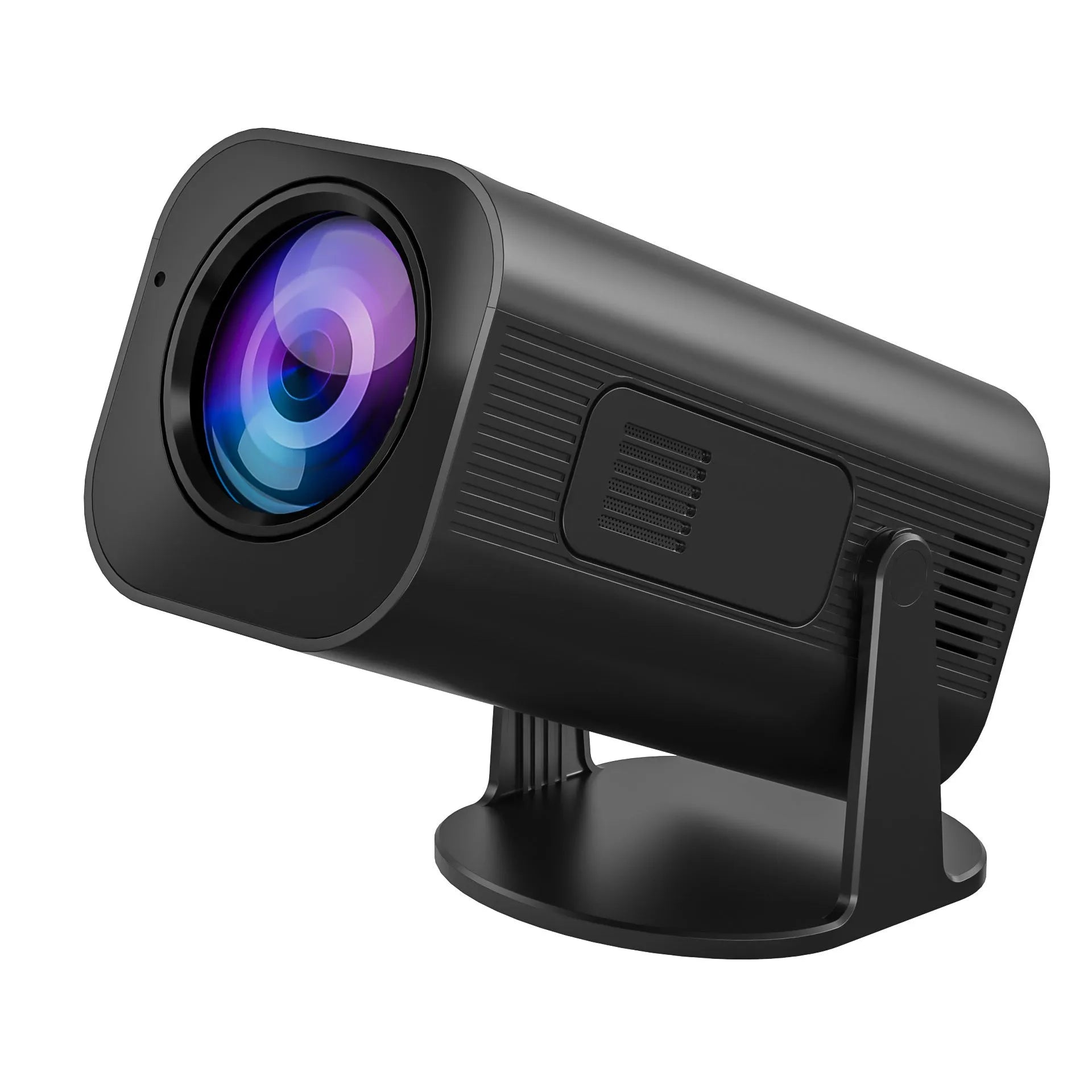 P330 portable mini projector in black or white with remote control and 1280x720 resolution display