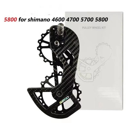 LTWOO 105 bicycle rear derailleur pulley wheels with 13T upper and 18T lower jockey wheels