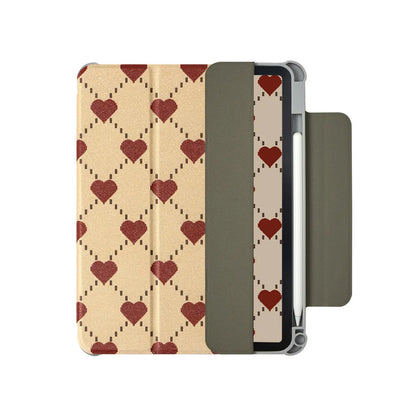 Magnetic double-sided clip protective shell for 10.9-inch iPad Air4 and Air5 tablets with polyurethane construction