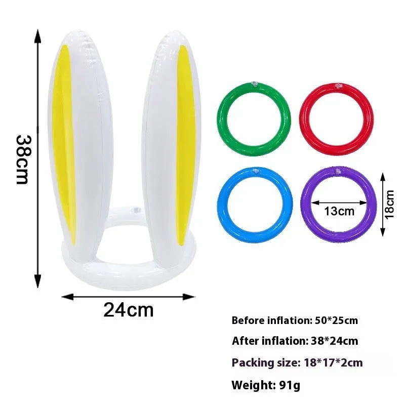 Inflatable Octopus Ferrule Throwing Toy in multiple colours for teenager ability training