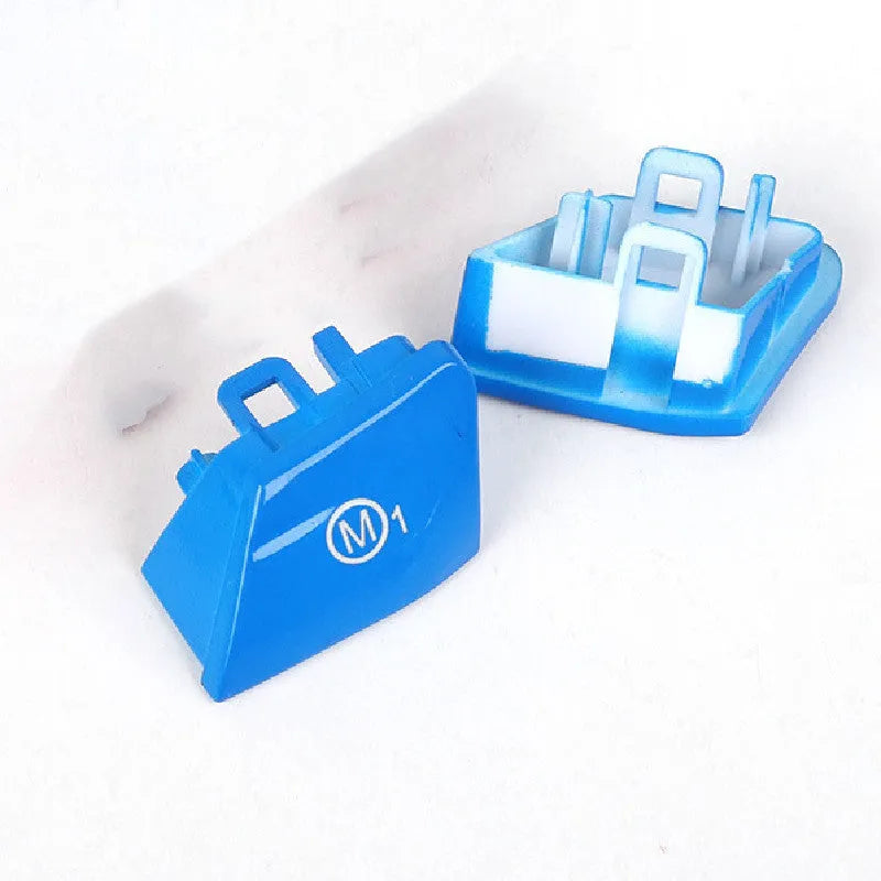 BMW steering wheel M1 M2 mode button upgrade kit with red and blue accent options