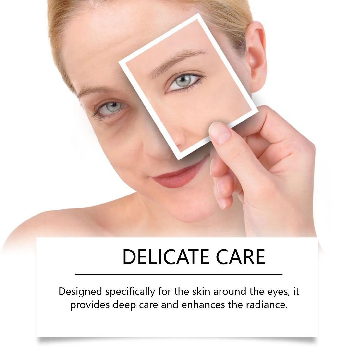 Collagen Light Wrinkle Eye Cream in 100g jar for fine lines and dry skin