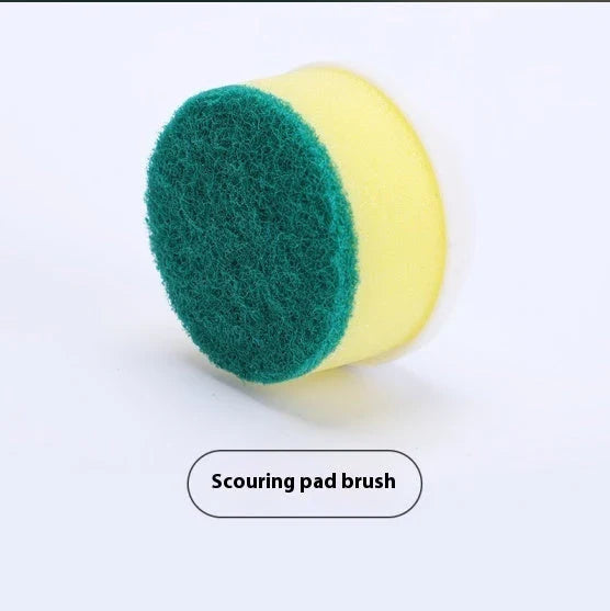 Cordless Electric Spin Cleaning Brush with 4 Interchangeable Brush Heads for Powerful Scrubbing of Tiles, Countertops, and More