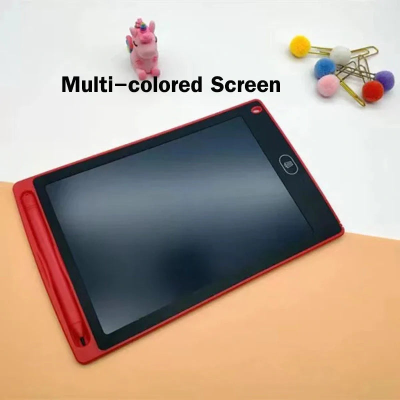 8.5 Inch Electronic Drawing Board with one-button clear screen function in various colors