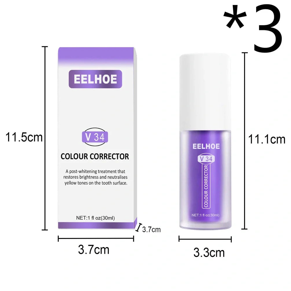 30ml fluoride-free whitening toothpaste in 12.5cm compact tube with teeth whitening variant