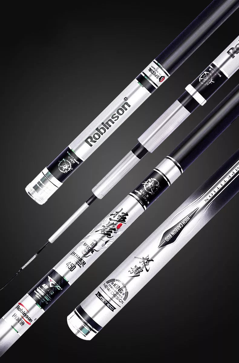 Carbon Fishing Rod Super Hard Super Light 28 Tone for Wild Fishing