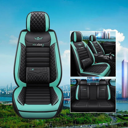 Five Four Seasons seat cushion with leather exterior and high elastic sponge filler, dimensions 65x55x25cm