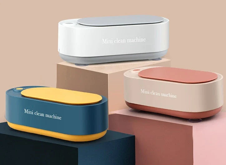 Powerful ultrasonic cleaning machine for effortlessly cleaning jewelry, watches, glasses, and other household items