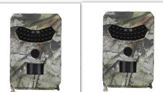Premium 1080P trail camera with motion-activated sensor, infrared night vision, and weatherproof design for outdoor wildlife monitoring and hunting