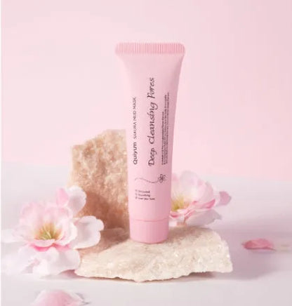 30g cherry blossom mud facial mask for cleansing, hydrating and moisturising skin