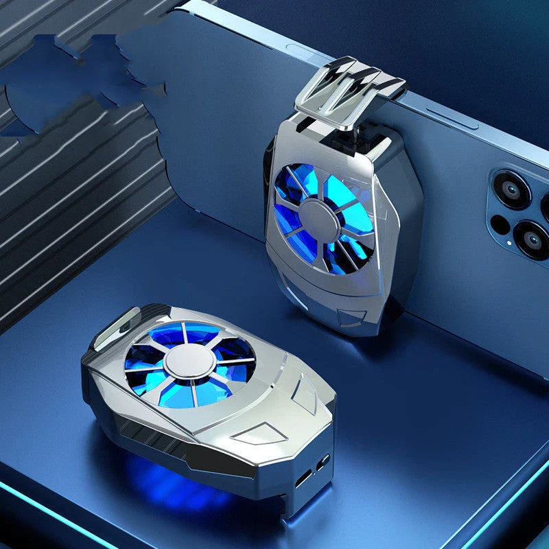 Powerful Mobile Phone Cooling Fan with Adjustable Grip
