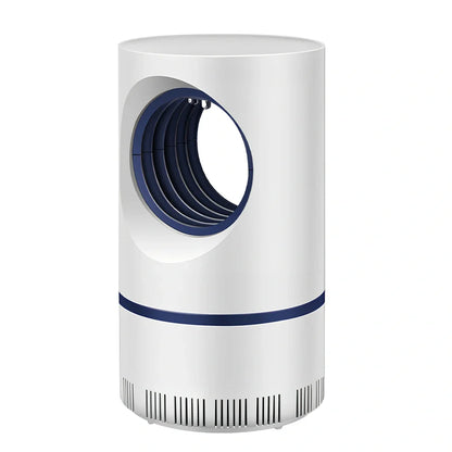 White mosquito killer with UV light, 12cm by 21.5cm, for indoor pest control