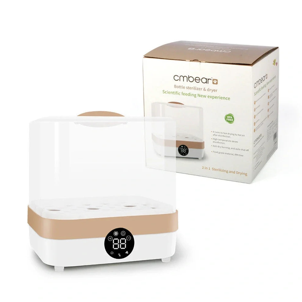 ZRX-0860 baby bottle steriliser dryer with polypropylene housing and 400W heating element