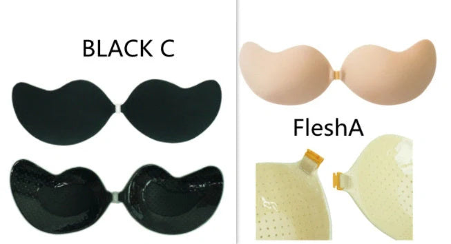 Lala Goddess Deep V Invisible Bra for women, seamless support under swimwear and dresses