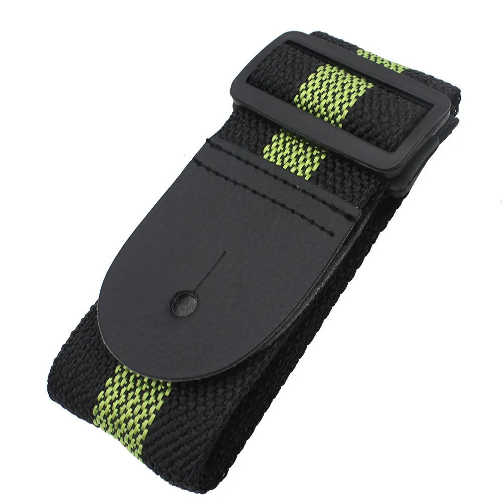 Adjustable woven crossbody strap for guitar bass ukulele in five colour options