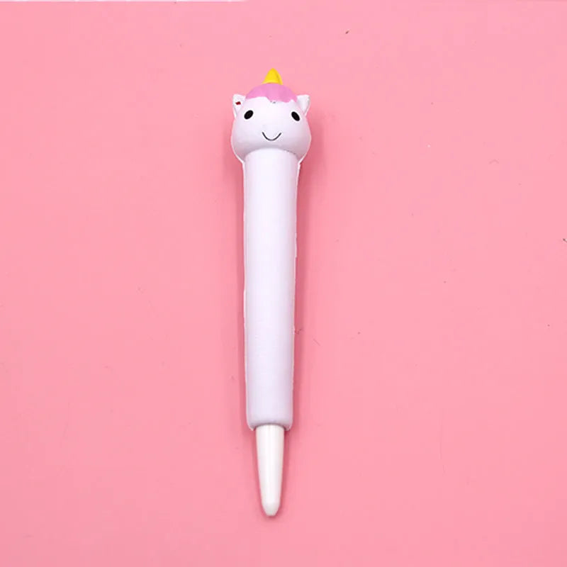 16.5cm cartoon vent pen with 0.5mm tip, 20g, compatible with Apple iPhone models, for office and student use.