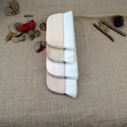 Wool art mounting brush in picture colour available in four sizes from 8 to 14 inches