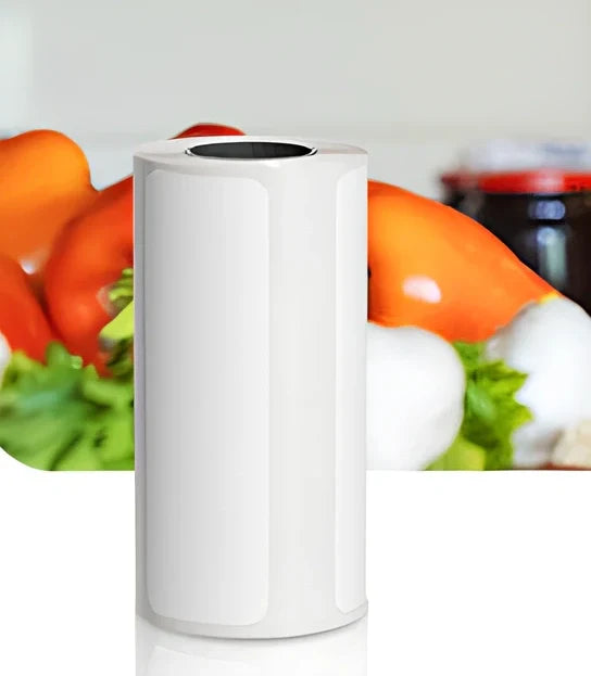 Portable mini label printer with Bluetooth connectivity and thermal printing technology