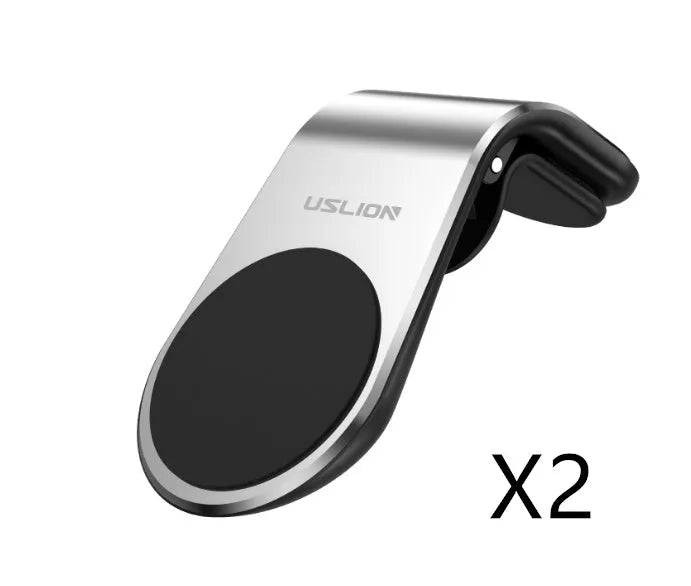 Adjustable rotation car bracket for power outlet phone mounting in black, gold, and silver colour options