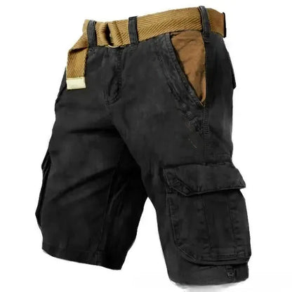 Men's loose 3D digital print shorts in cotton-blend fabric, short length, sizes S to 5XL, multiple colours