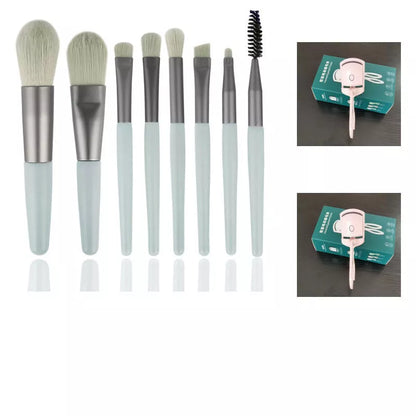 Electric Heating Eyelash Curler in white, pink, and green colors for safe, effective lash curling