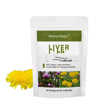 28 Day Slim Flat Tummy Tea variety pack for women's herbal detox and wellness programme