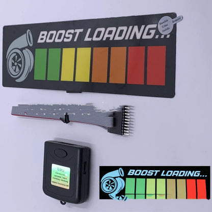 Ultra-thin LED car windshield glow panel with uniform brightness and multiple design options