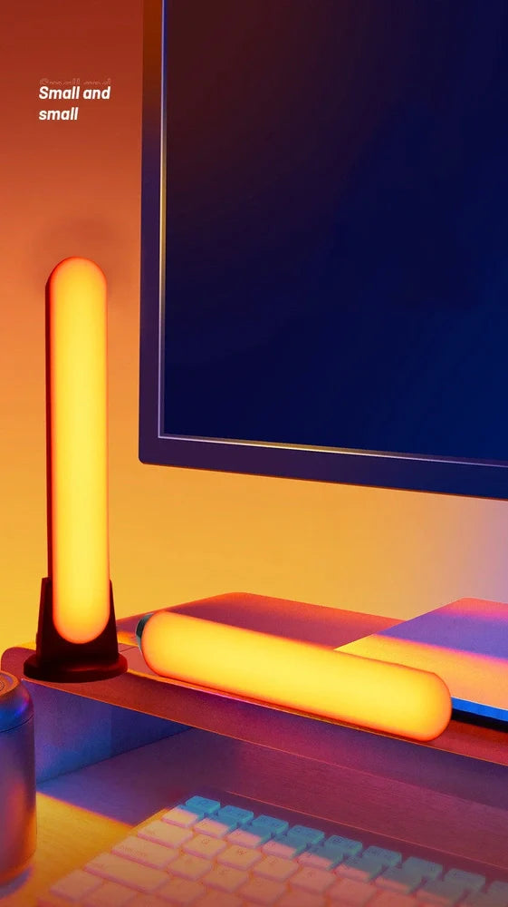 Surface Ambient Light RGB desktop light with music synchronisation and 56 LED beads measuring 301.5mm