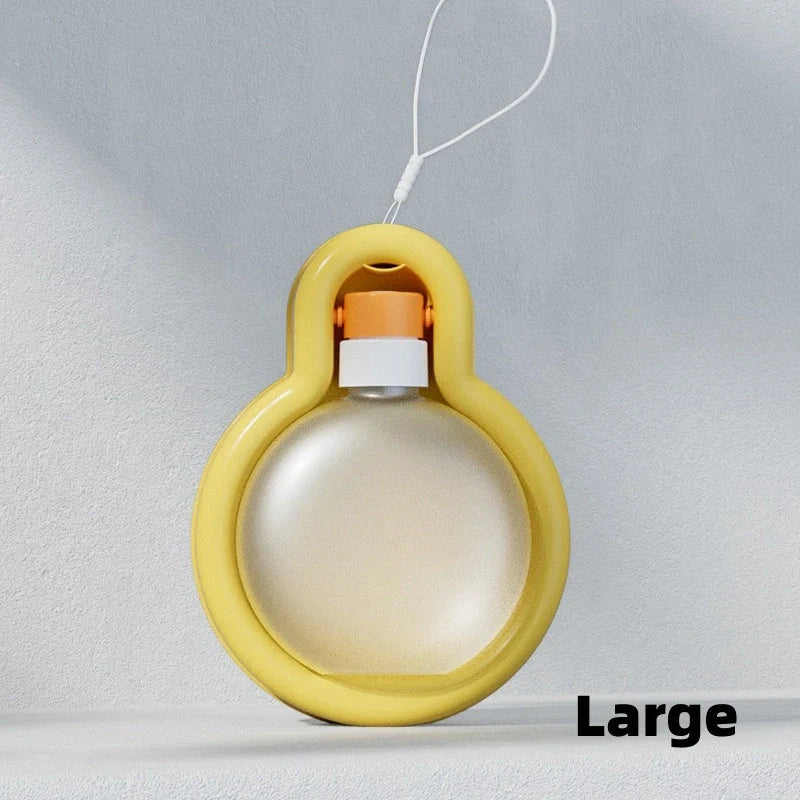 500ml portable pet water bottle with foldable drinking bowl in various colors