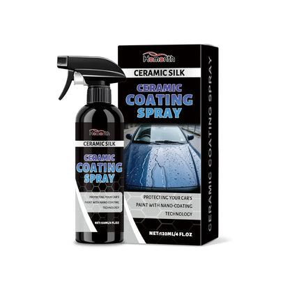 120ml ceramic coating spray bottle for vehicle paint protection with anti-fading properties