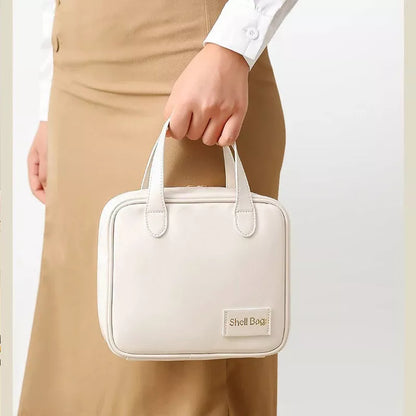 PU Large Capacity Travel Makeup Organizer in various colors