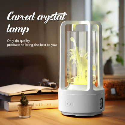 Stylish 2-in-1 Acrylic Lamp and Bluetooth Speaker with Touch Controls and Versatile Designs