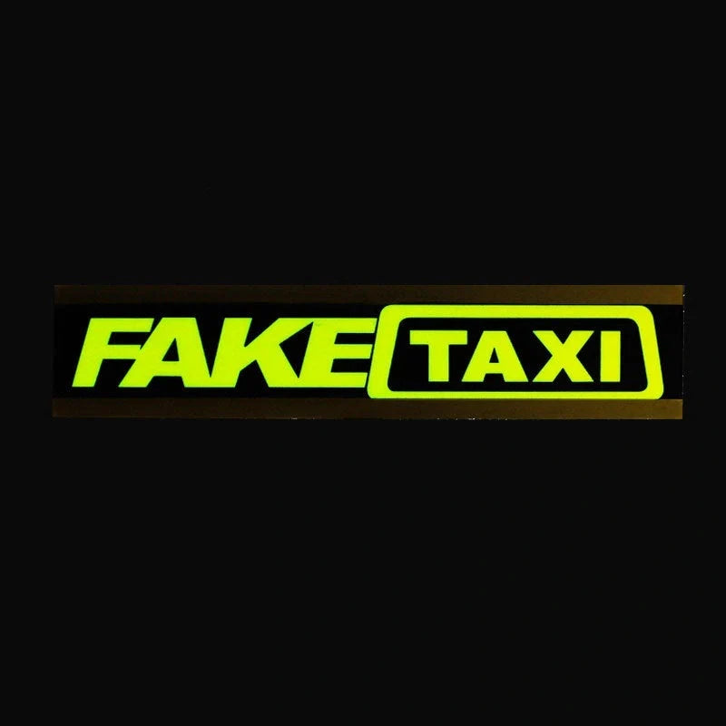Ultra-thin LED car windshield glow panel with uniform brightness and multiple design options