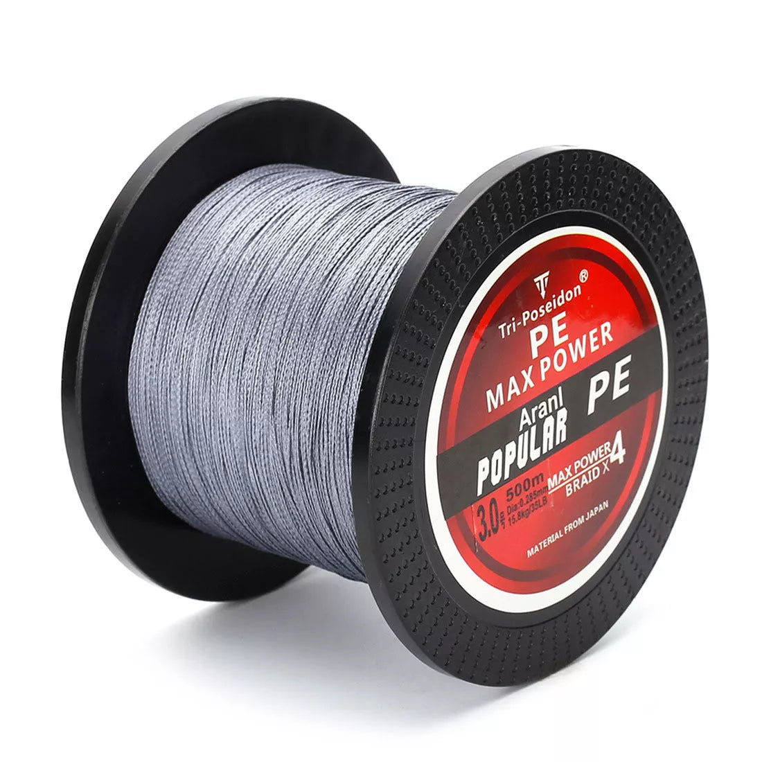 4Braided Fishing PE Line 300M with Strong Pull Horse design for superior strength