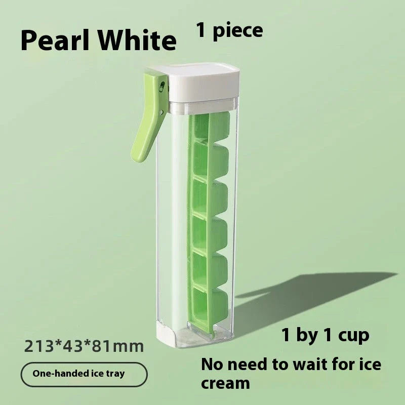 Effortless ice cube maker with one-touch release, made of food-grade, BPA-free materials for safe use in homes, parties, and bars