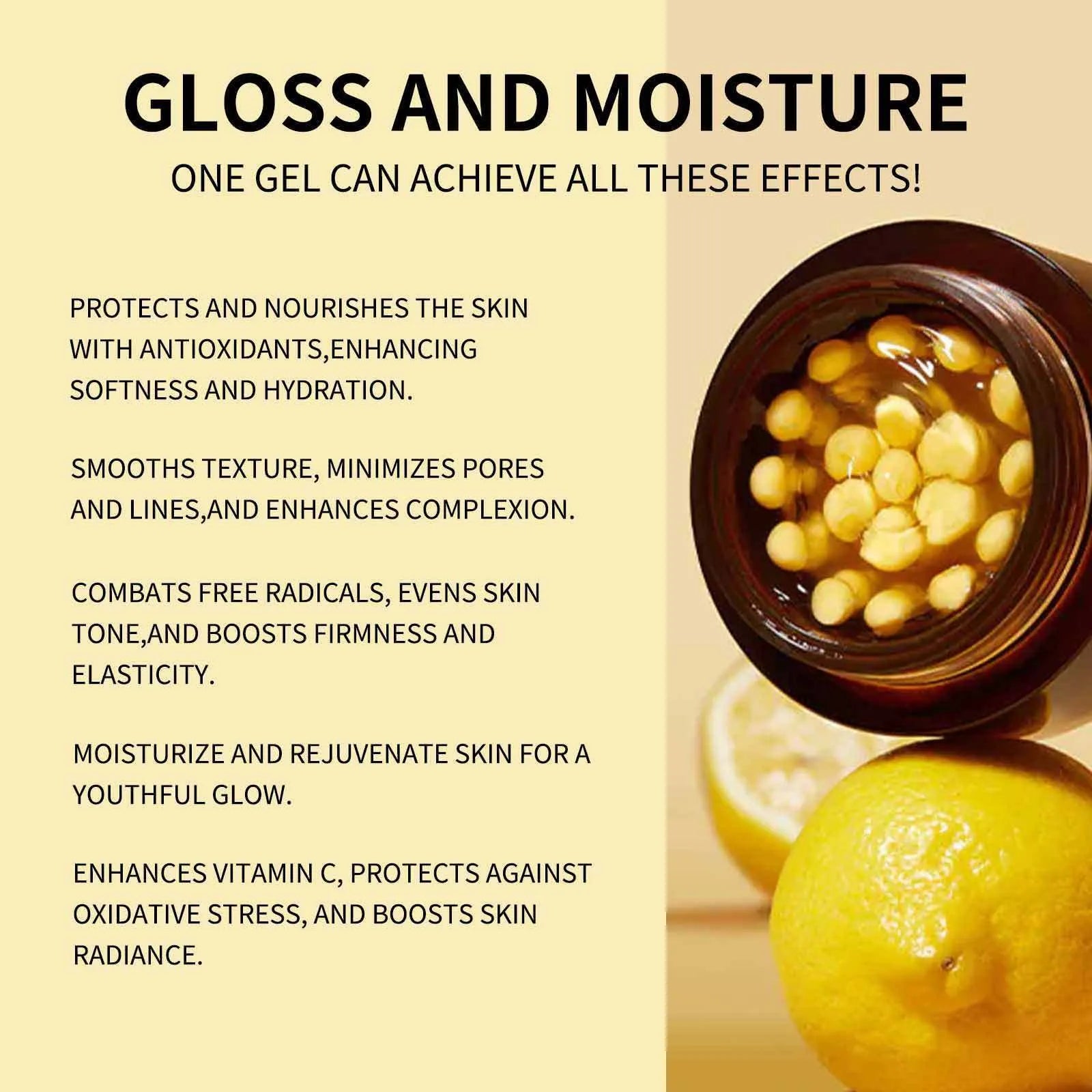 Deep Dimension C Moisturising Facial Cream 50ml container with vitamin C