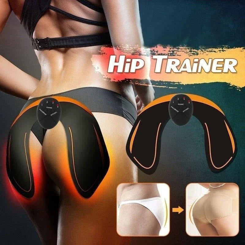 Electro-Muscle Stimulating Buttocks Toning Massager with 15 customizable massage modes for targeted fat reduction and muscle toning