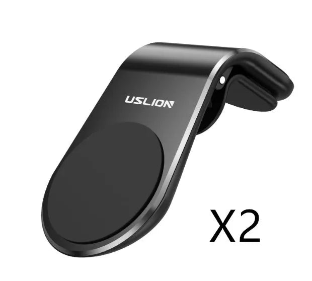 Adjustable rotation car bracket for power outlet phone mounting in black, gold, and silver colour options