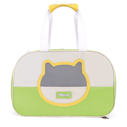 Outdoor portable foldable cat school backpack in Oxford cloth with 15 jin capacity