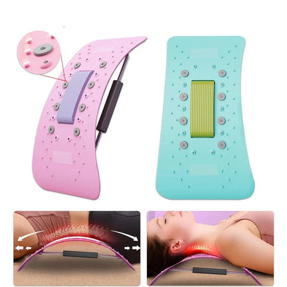 Adjustable Back Cracker Massager for spine support and pain relief