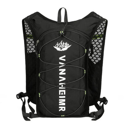 Ultra-light solid-colour outdoor backpack with air pillow belt back system in streamer orange.