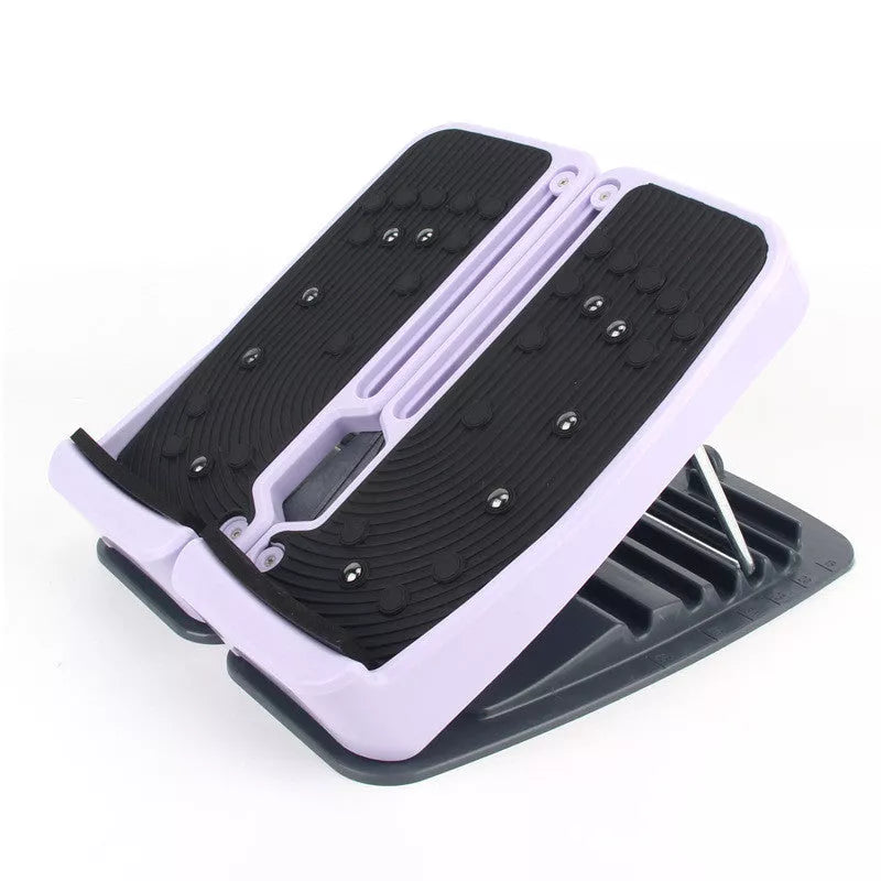 Multifunctional lacing plate for fitness and massage in various colors