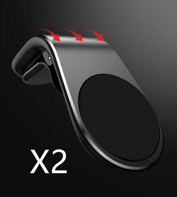 Adjustable rotation car bracket for power outlet phone mounting in black, gold, and silver colour options