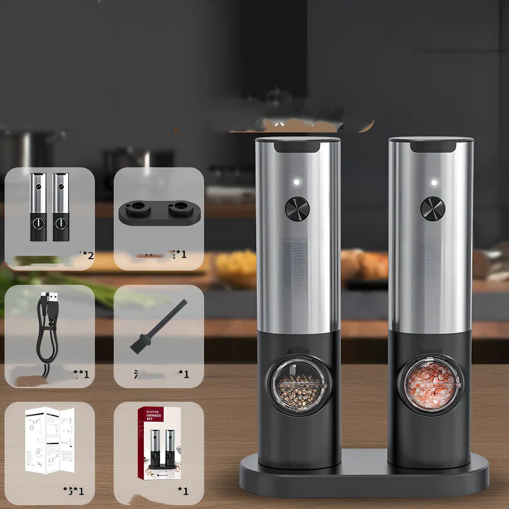 Home Simple Pepper Grinder with adjustable ceramic mechanism showing 165mm height