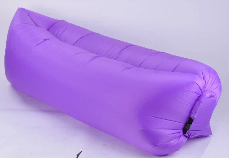 Comfortable and durable inflatable air sofa for outdoor relaxation and lounging