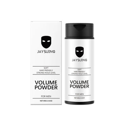 40g container of dense hair shaping powder for volumising and texturising hair